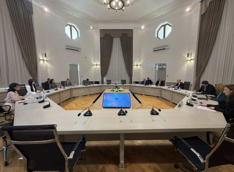 The Ministry of Industry and Trade delegation meets with representatives of Azerbaijan’s Ministry of Energy.
