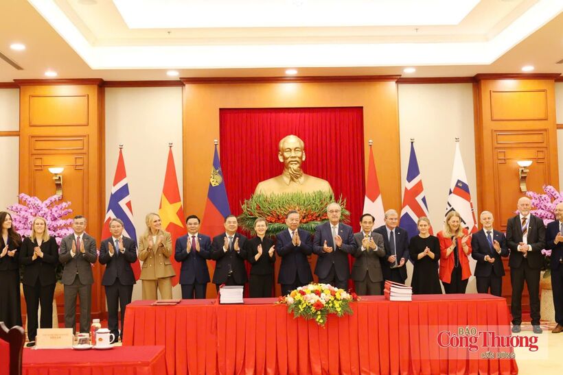 The signing of the agreement marks a significant milestone in relations between Viet Nam and EFTA.