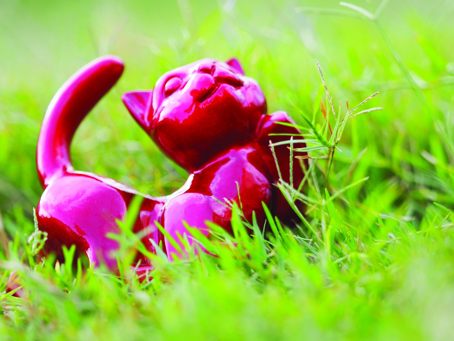 Cat family - A sculptured artwork