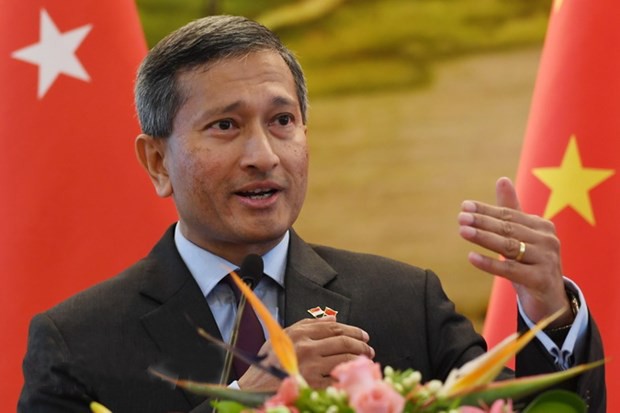 Singaporean Foreign Minister Vivian Balakrishnan. AFP/VNS Photo 