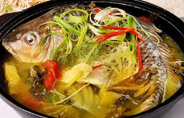 Reel in the flavours of Việt Nam with braised pickled carp