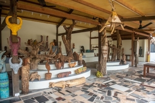 Driftwood space launches in Hội An