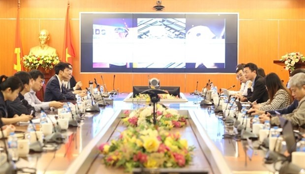 At the workshop on policies for import and export of raw materials, supplies, components and information technology products. (Photo: mic.gov.vn)