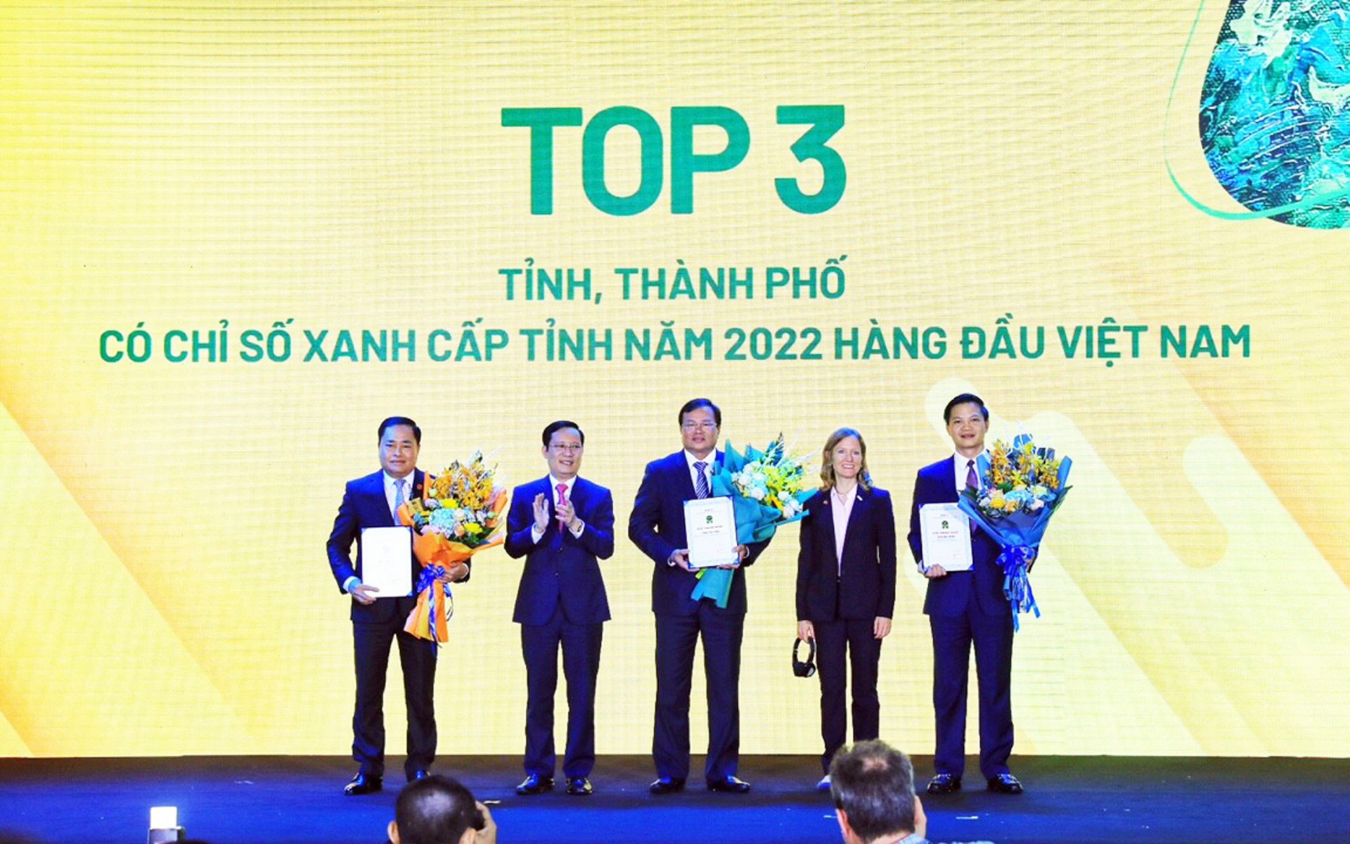 Bac Ninh, Lang Son and Tra Vinh were honored in the top spots of the PGI index 