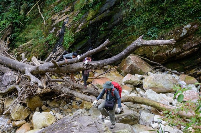 Mt Nam Kang Ho Tao is considered the most arduous trekking route in the Northwest. — Photo phuotvivu.com Mt Nam Kang Ho Tao is considered the most arduous trekking route in the Northwest. — Photo phuotvivu.com
