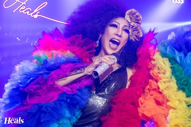 Bangkok’s Drag Queens to perform burlesque shows in HCM City. —  Photo courtesy of Le Meridien Saigon