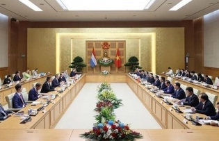 Prime Ministers of Vietnam, Luxembourg hold talks in Hanoi