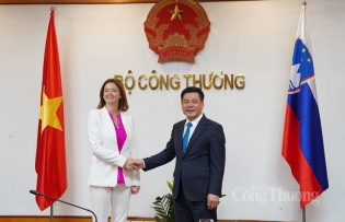 Minister receives Slovenian Deputy PM and Minister for Foreign and European Affairs