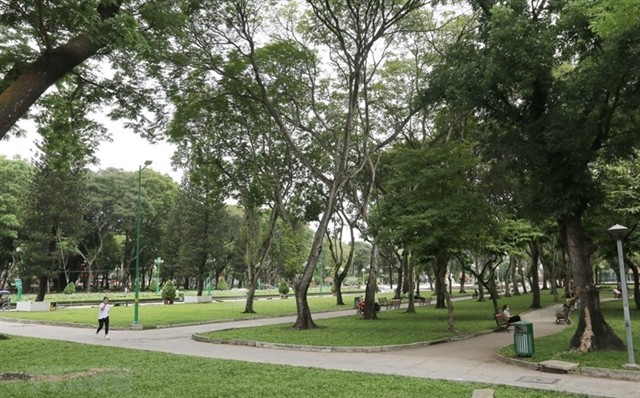 HCM City plans to have more green space by building more public parks. — VNA/VNS Photo