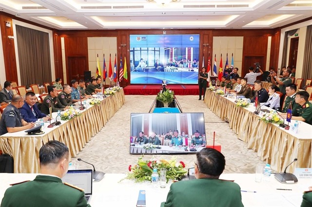 The 8th ASEAN Peacekeeping Centres Network Conference opened in Hà Nội on Tuesday. — VNA/VNS Photo Trọng Đức