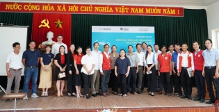 Project launching ceremony of improving community resilience to disasters in Central Vietnam
