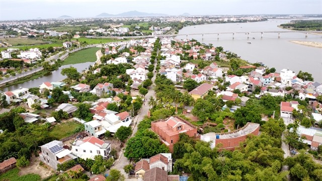 A view of Thanh Hà from above. The town has a ceramic-making tradition that spans over 500 years. — VNA/VNS Photos Lê Việt Dũng A view of Thanh Hà from above. The town has a ceramic-making tradition that spans over 500 years. — VNA/VNS Photos Lê Việt Dũng