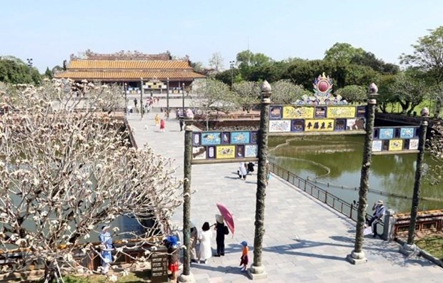 A corner of Huế Imperial Citadel in Thừa Thiên-Huế. The province attracted 2.4 million visitors in the first nine months of the year. — VNA/VNS Photo Đỗ Trưởng A corner of Huế Imperial Citadel in Thừa Thiên-Huế. The province attracted 2.4 million visitors in the first nine months of the year. — VNA/VNS Photo Đỗ Trưởng