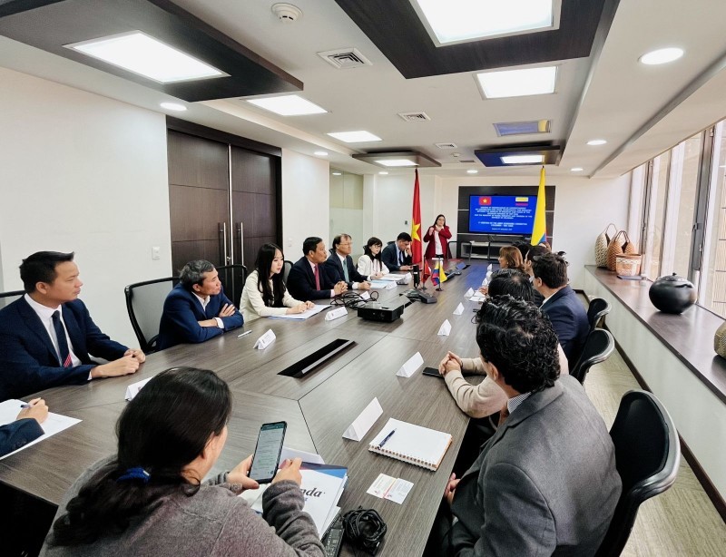 The first meeting of the Vietnam-Colombia Joint Economic Committee - photo: Ministry of Industry and Trade