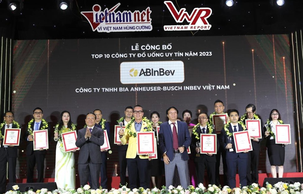 Anheuser-Busch InBev Vietnam honored in top 10 most reputable beverage companies in 2023