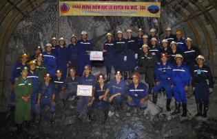 Quang Hanh Coal makes underground mining breakthroughs