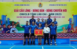 Lao Cai Copper Smelting Company Trade Union focuses on dual tasks