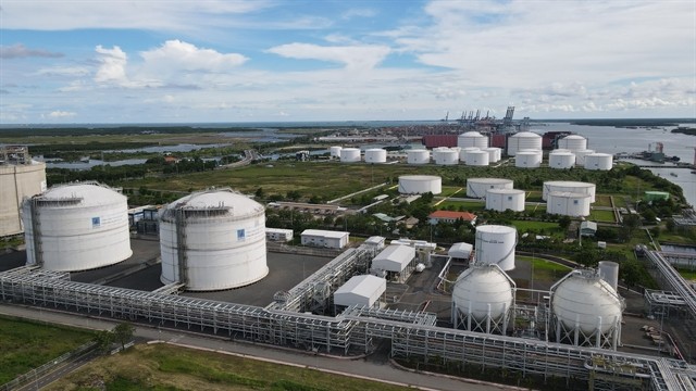Thị Vải Terminal, an LNG storage facility in the southern province of Bà Rịa-Vũng Tàu. — VNA/VNS Photo Thị Vải Terminal, an LNG storage facility in the southern province of Bà Rịa-Vũng Tàu. — VNA/VNS Photo