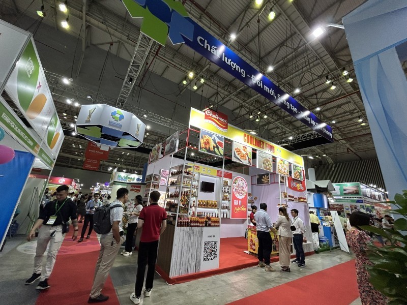 The Vietnam Value Pavilion attracts great attention of visitors