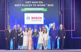 Bosch Vietnam tops “Best places to work 2023”