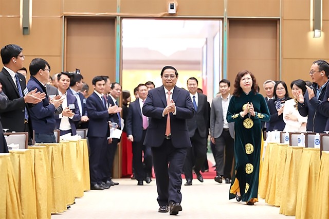 Prime Minister Pham Minh Chínhchaired a conference to discuss the development of the stock market in 2024 at the Government Office on Wednesday in Hà Nội. This conference marked the first time a Prime Minister has taken the lead in such discussions in nearly 25 years. Photo Government Portal
