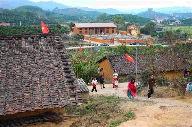 Local authorities have implemented plans for the restoration and conservation of rammed earth houses in Bắc Hoa Hamlet. Local authorities have implemented plans for the restoration and conservation of rammed earth houses in Bắc Hoa Hamlet.