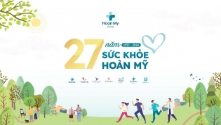 Hoan My with a virtual run and free health checks for the community