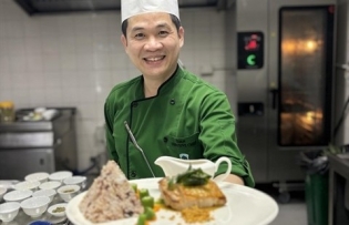 Local fish sauce used at five-star resort