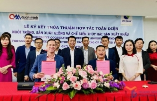 Vietnamese, Dutch firms sign aquaculture cooperation deal