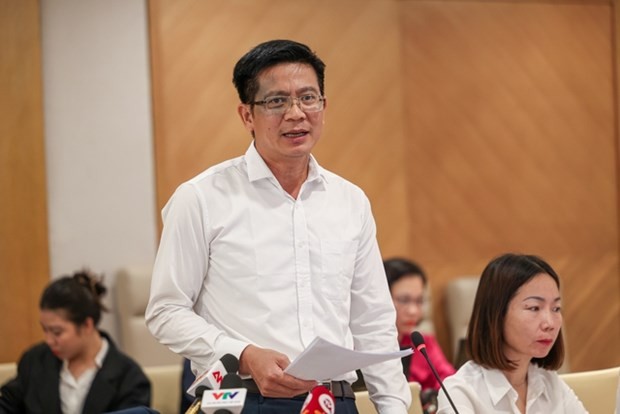 Director General of the Authority of Radio Frequency Management Le Van Tuan (Photo: VNA)