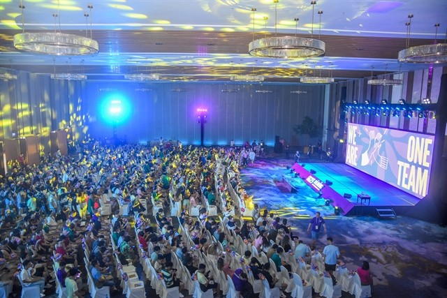 An event is held at the Ariyana Convention Centre Danang in the central city of Đà Nẵng. The city has established itself as an attractive MICE destination in the region. Photo courtesy of Ariyana Convention Centre Danang An event is held at the Ariyana Convention Centre Danang in the central city of Đà Nẵng. The city has established itself as an attractive MICE destination in the region. Photo courtesy of Ariyana Convention Centre Danang