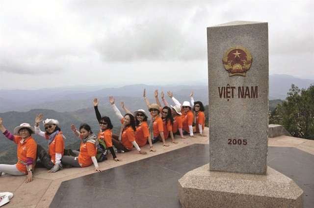 A Pa Chải border marker No 0 in Mường Nhé District’s Sín Thầu Commune. Photo thehetretravel.com A Pa Chải border marker No 0 in Mường Nhé District’s Sín Thầu Commune. Photo thehetretravel.com