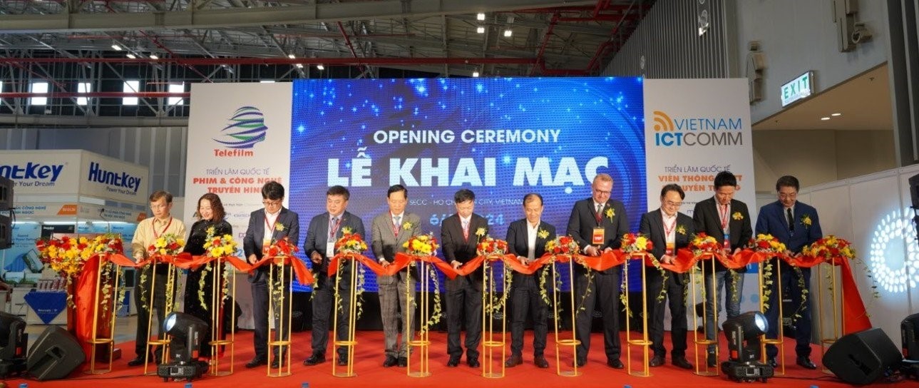 The international exhibition on telecommunication & information technology opens in HCMC The international exhibition on telecommunication & information technology opens in HCMC