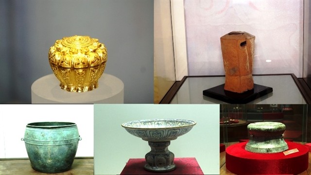 Five national treasures are preserved at Quảng Ninh Museum. Photo baodantoc.vn