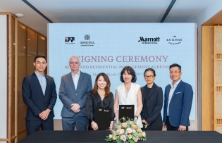 IFF Holdings announces signed agreement with Marriott International to open Luxury Collection Hotel, branded residences