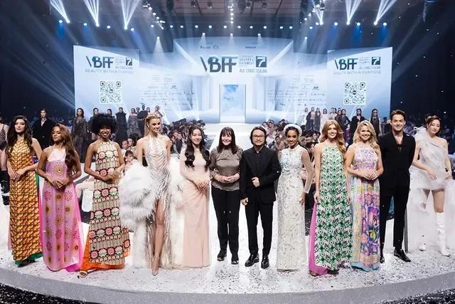 International celebrities at the Việt Nam Beauty Fashion Fest. Photo thanhnien.vn