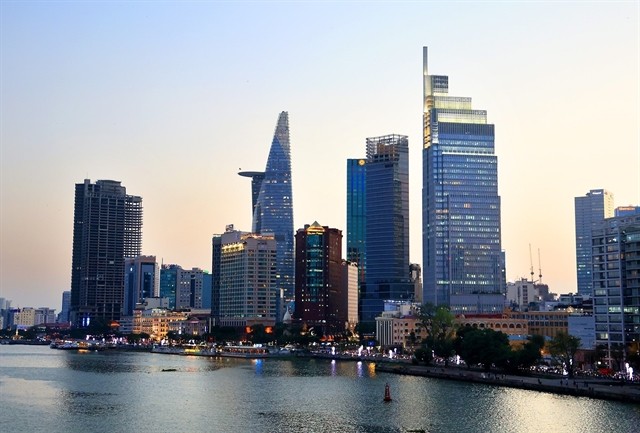Buildings in the southern economic hub of HCM City. — VNA/VNS Photo Hồng Đạt
