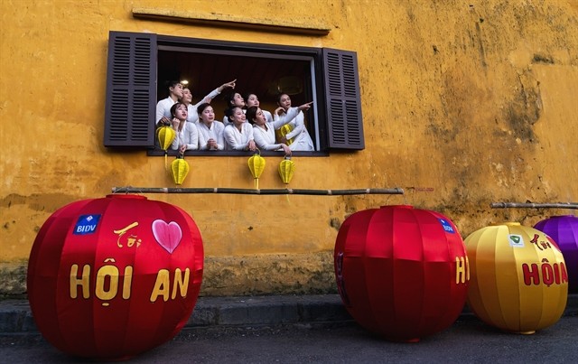 Lanterns decorate the Old Quarter of Hội An. Many cultural activities have been organised for the Korean Cultural Day. Photo courtesy of Rose Travel Agency