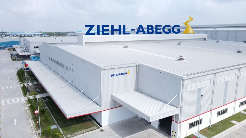 View of Ziehl-Abegg's new factory in Dong Nai province