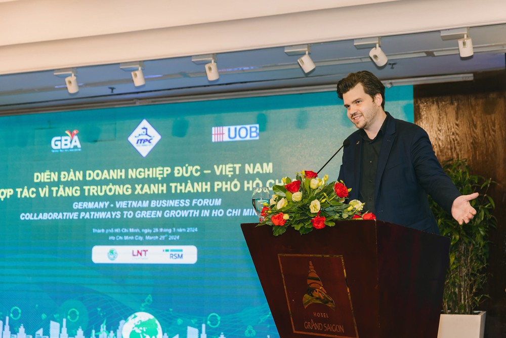 GBA Chairman at Germany - Vietnam business forum - Collaborative pathways to green growth in Ho Chi Minh city