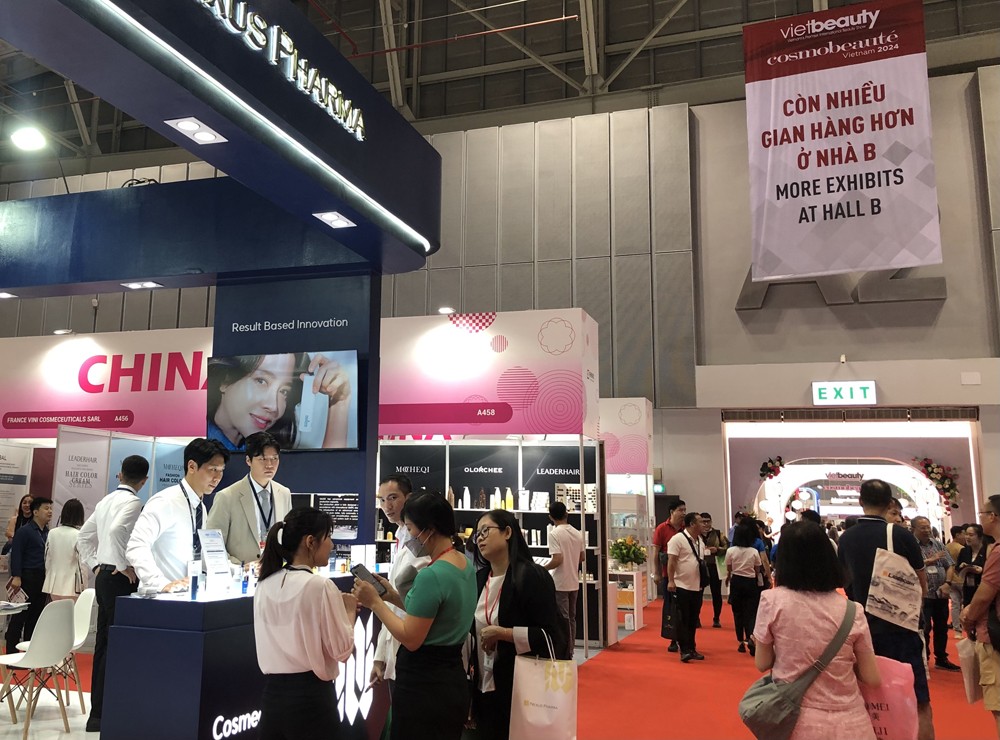 Vietbeauty & Cosmobeauté Vietnam 2024 exhibition gathers over 2,000 brands