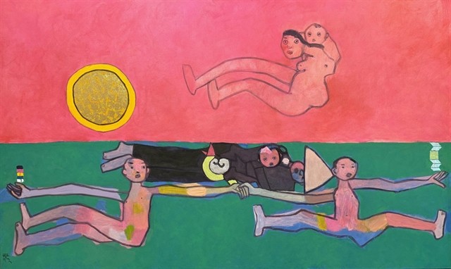 Oil on Canvas by Đặng Xuân Hòa 2024