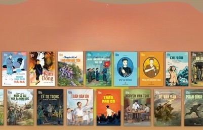 Book series portraying young Vietnamese heroes released