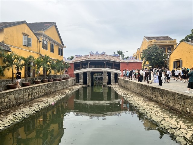 The Japanese Bridge in Hội An which was built 400 years ago, had undergone seven key restorations. Photo courtesy of Xuân Hà