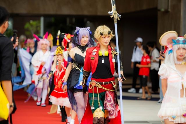 Cosplay fashionistas in the central city of Đà Nẵng. The city has hosted annual the Việt Nam-Japan Cultural Exchange Day since 2014. Photo courtesy of the Japanese Mikazuki Đà Nẵng Resort & Spa 
