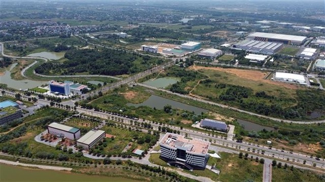 At Hòa Lạc Hi-Tech Park, Hà Nội City. Việt Nam is among the fastest-growing economies in Southeast Asia over the next decade. — VNA/VNS Photo