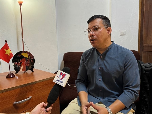 Dr Ruvislei González Saez, Vice President of the Cuba-Việt Nam Friendship Association. — VNA/VNS Photo Việt Hùng