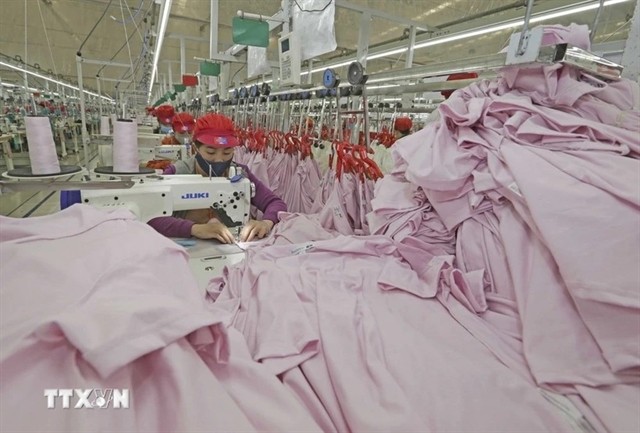 In the first month 2024, the garment sector’s exports have exceeded the $4 billion mark, the highest figure since August, 2022. - VNA/VNS Photo
