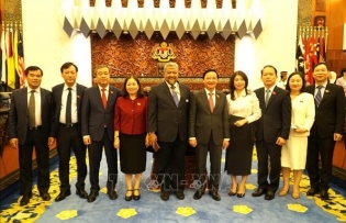Parliamentary leaders of Malaysia hail cooperation with Vietnamese NA