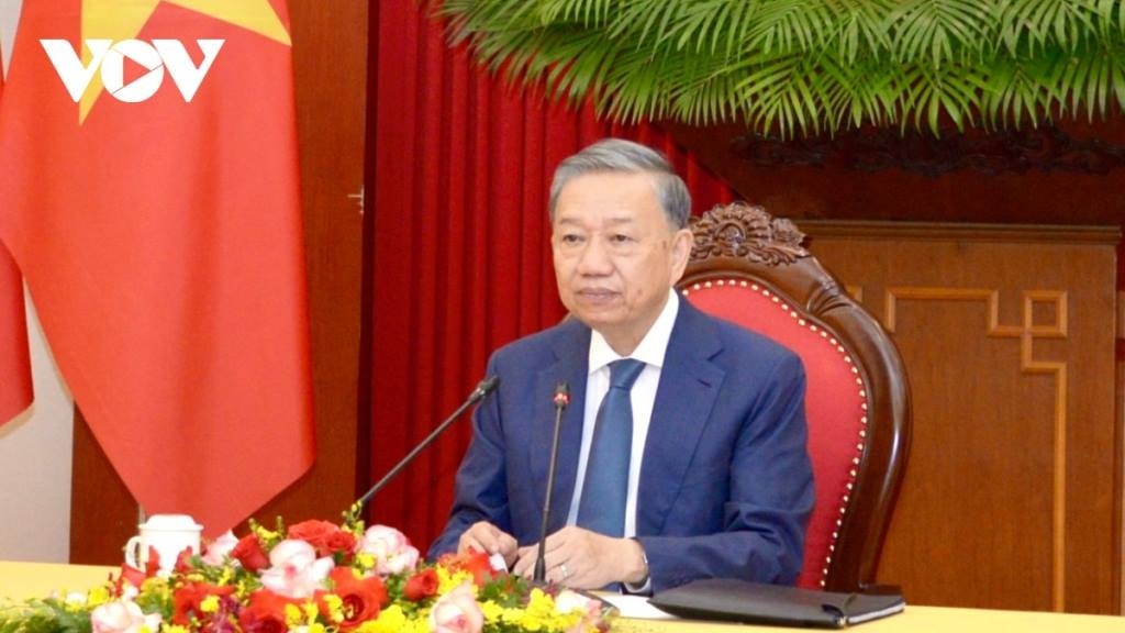 Party General Secretary and President of Vietnam, To Lam  